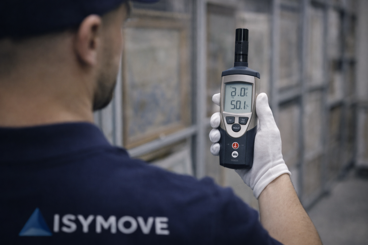 Fine art logistics coordination